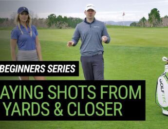 Golf for Beginners – Advice for approach shots from 50 yards & in