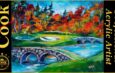 The Masters Hole 12 Golf Course Acrylic Painting Tutorial for Beginner and Advanced Artists